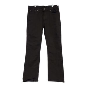 Levis 511 jeans slim fit black wash 36"x30" light stretch bikercore grunge